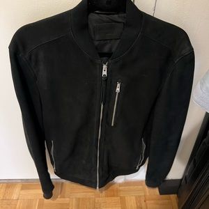 Allsaints Suede Bomber